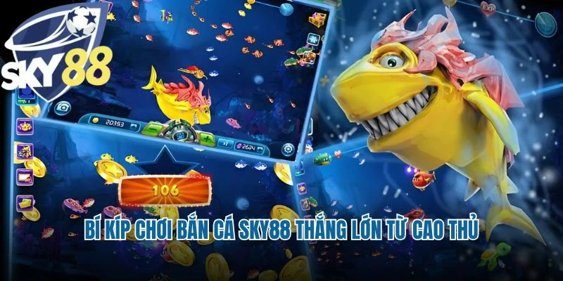 Bí kíp chơi bắn cá Sky88 thắng lớn từ cao thủ