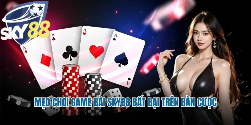 Mẹo chơi game bài Sky88 bất bại trên bàn cược