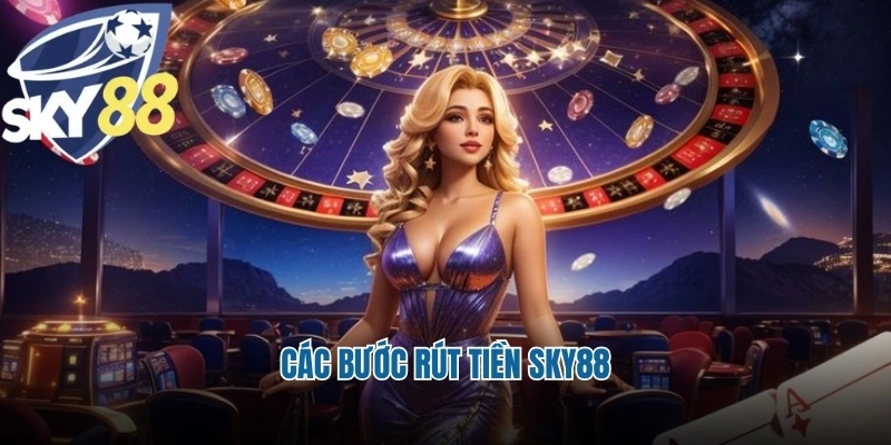 Các bước rút tiền Sky88